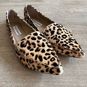 Steve Madden Women’s Cheetah Leopard Print Loafer Flats - Size 8